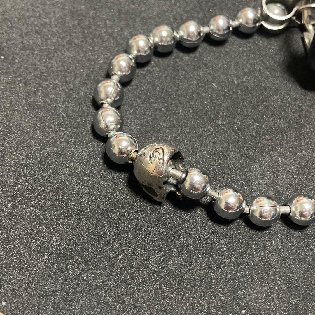 DEAL DESIGN ディールデザイン ボールウォレットチェーン スカル