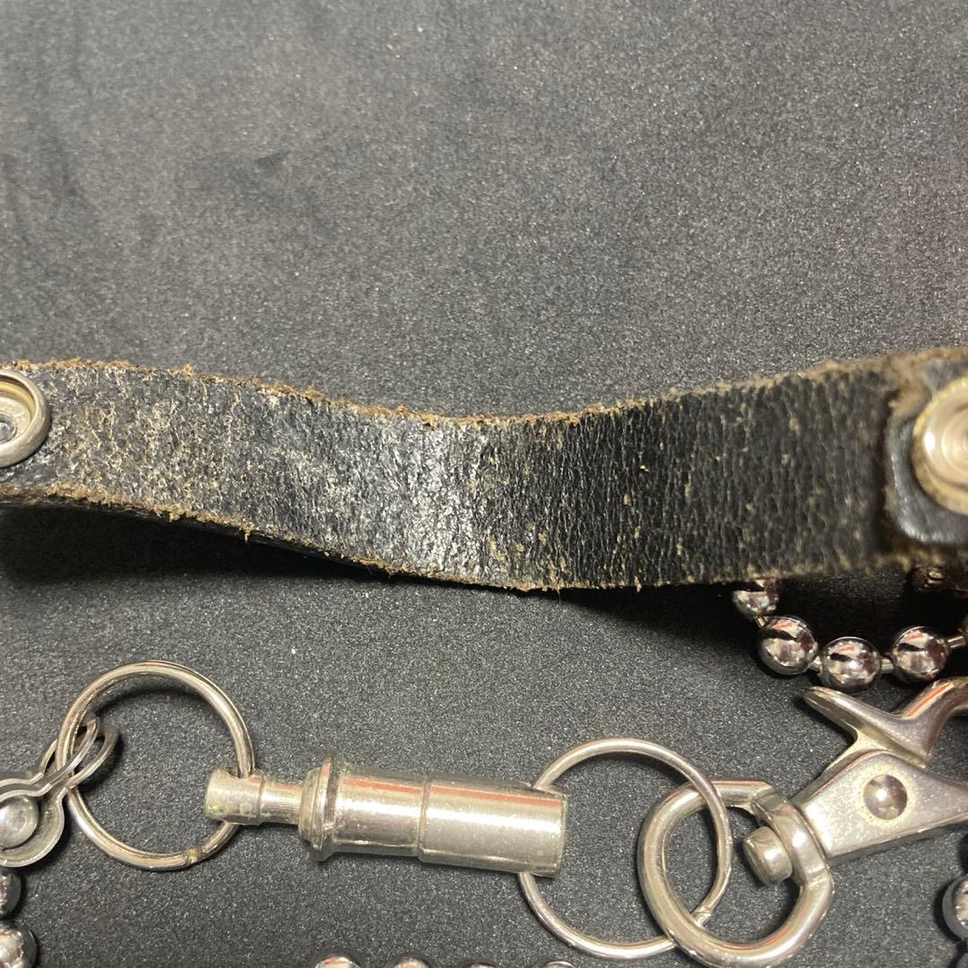 DEAL DESIGN ディールデザイン ボールウォレットチェーン スカル