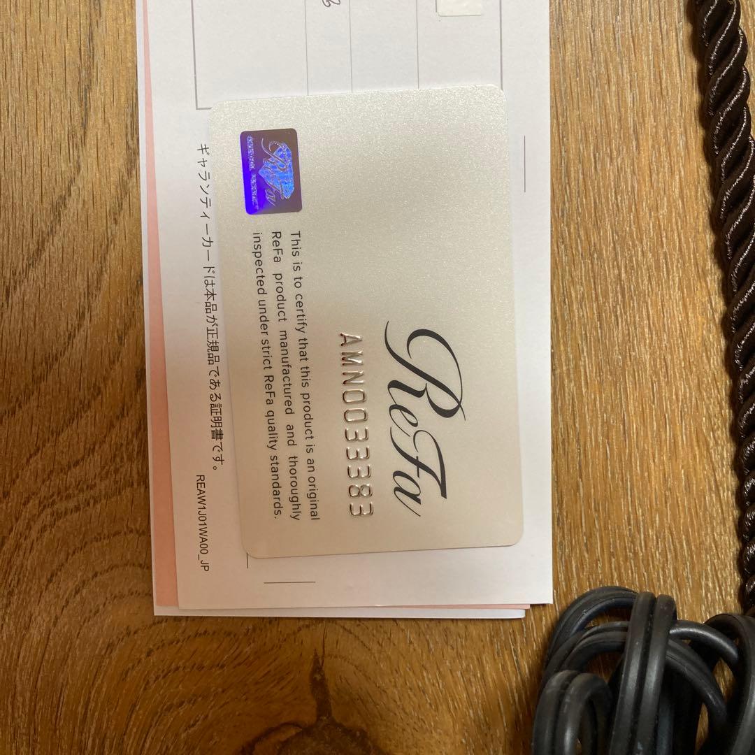 ReFa カールヘアアイロン 38㎜ ブラック