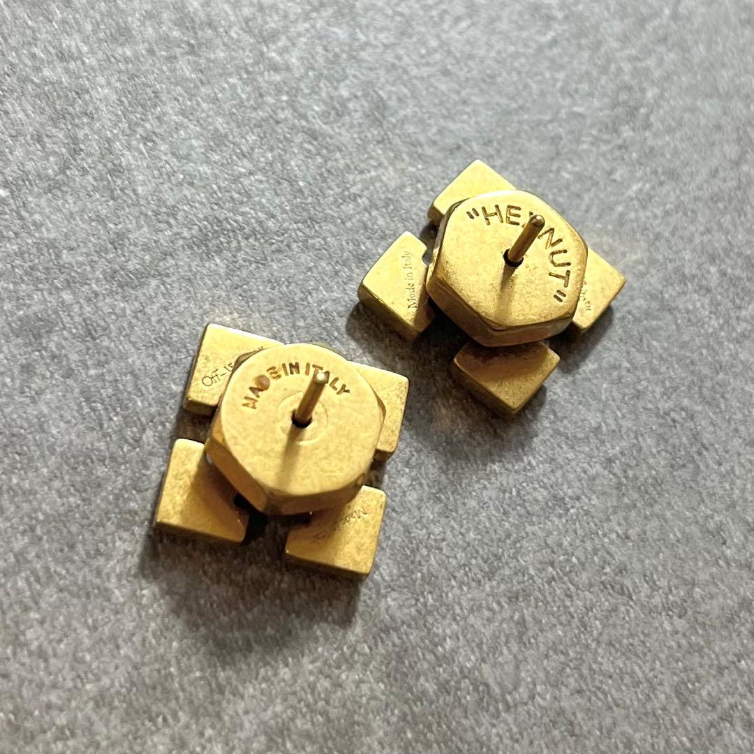 【最終値下げ】希少品 Off-White(オフホワイト) ピアス 両耳