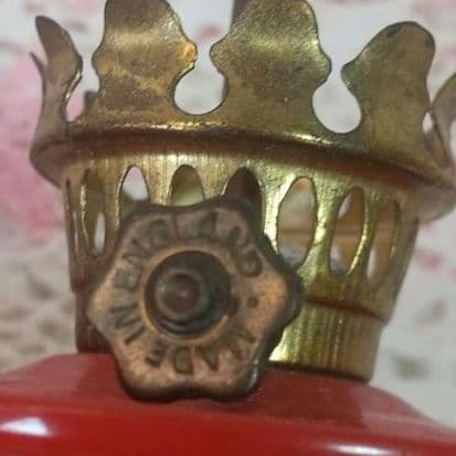 f*0様 ビンテージ　オイルランプ　ケリーランプ？　イギリス製　アンティーク