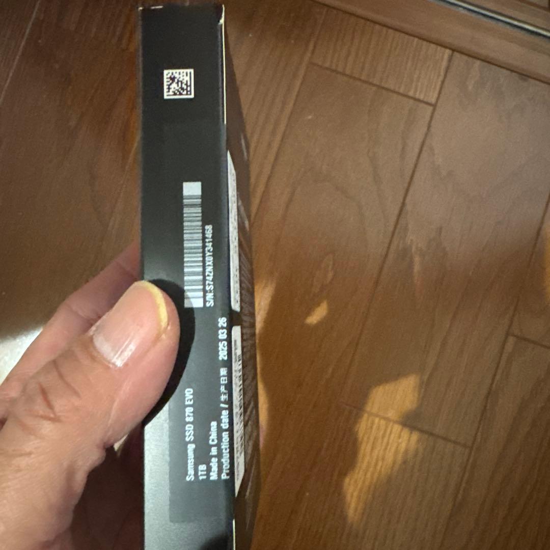 内蔵型SSD Samsung 870 EVO 1TB SSD