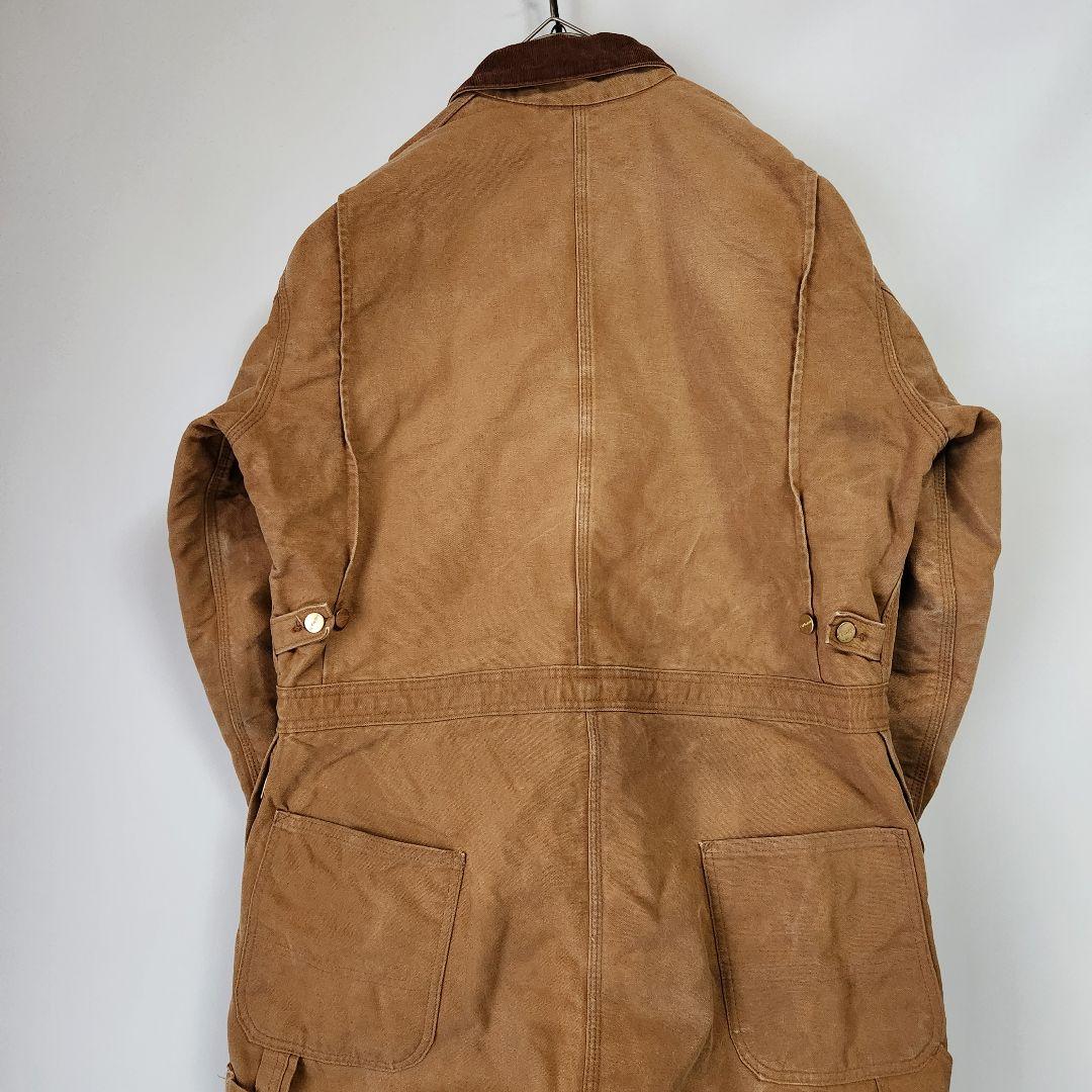 Carhartt ダック キルティング オールインワン つなぎ