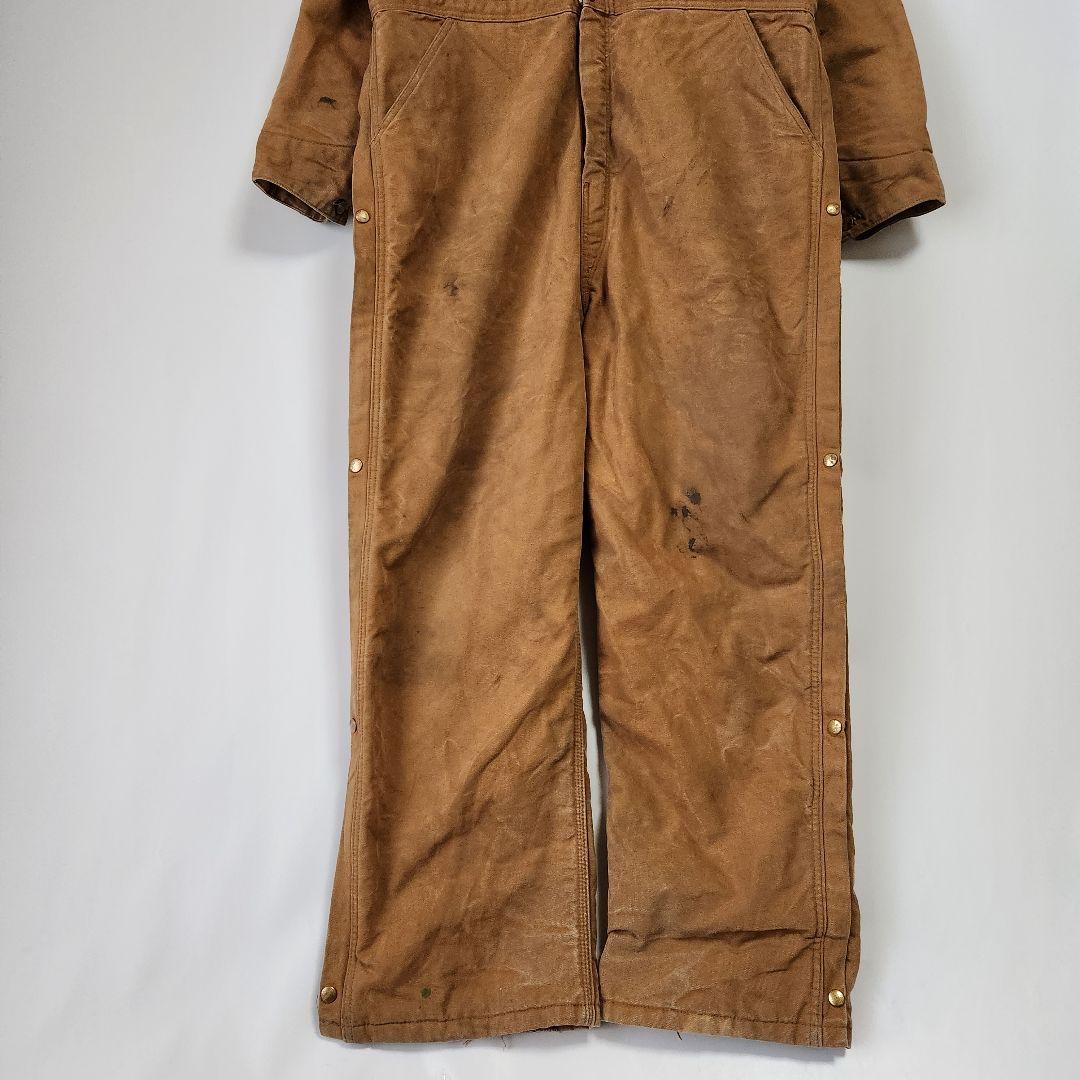 Carhartt ダック キルティング オールインワン つなぎ