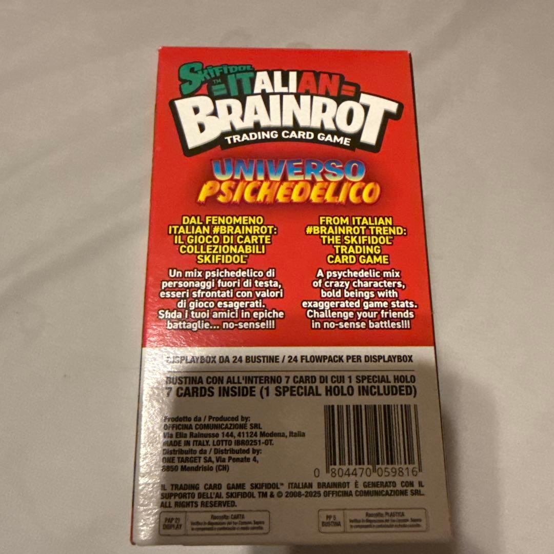 イタリアンブレインロット　カード　パック　イタリア館　万博