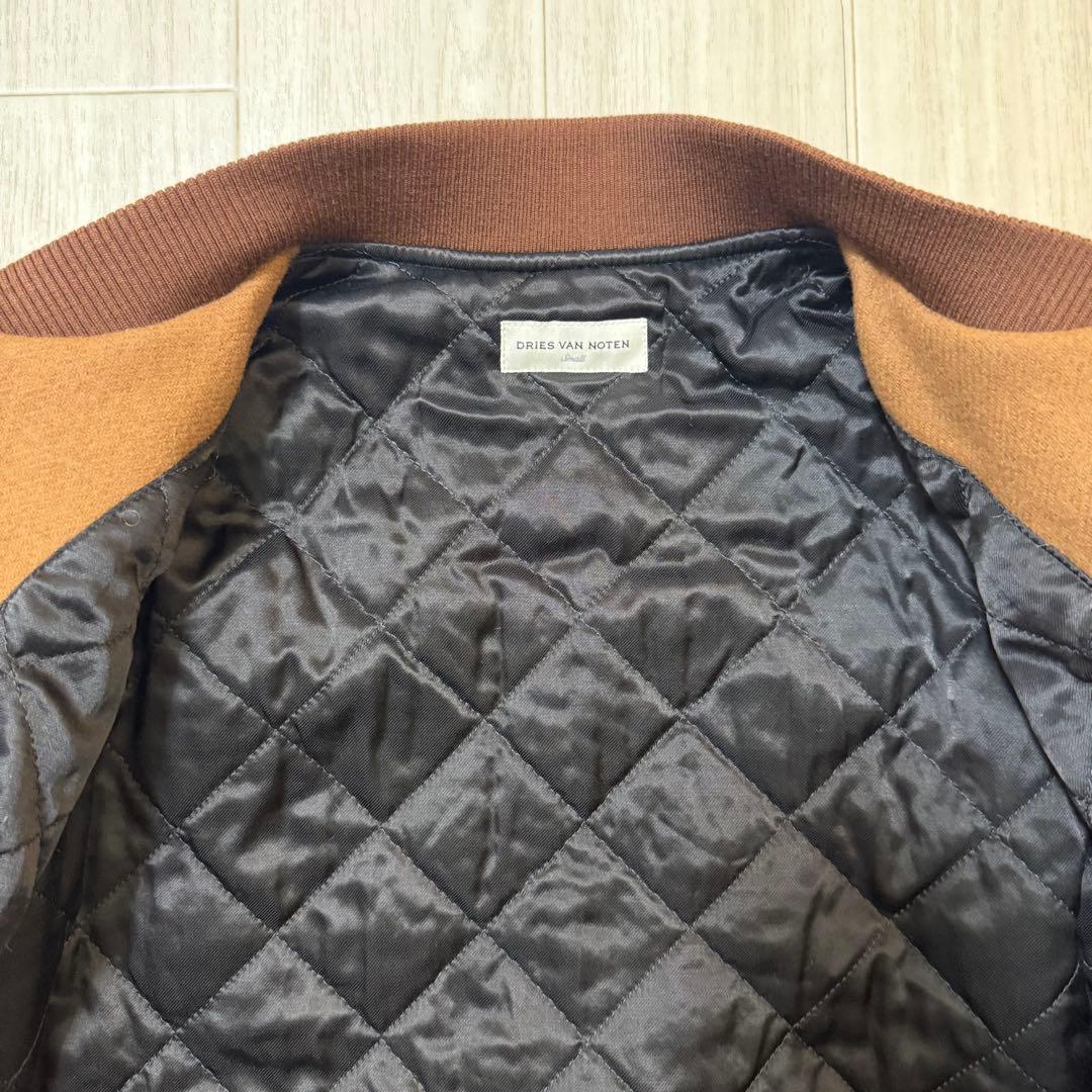 美品 DRIES VAN NOTEN 21-22AW ボアジャケット ブラウン