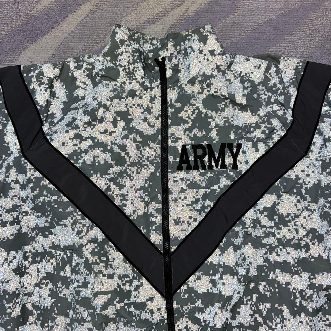 ipfu米軍実物US ARMYトレーニングジャケットPFUリフレクターデジカモ