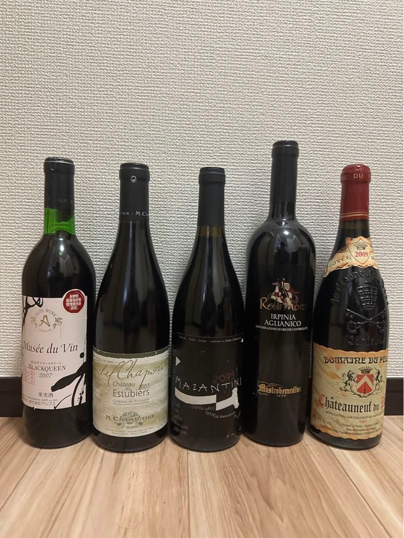 赤白ワインセット