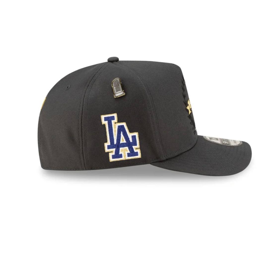 ドジャース　2025 ワールドチャンピオン　パレード　選手着用　キャップ　新品