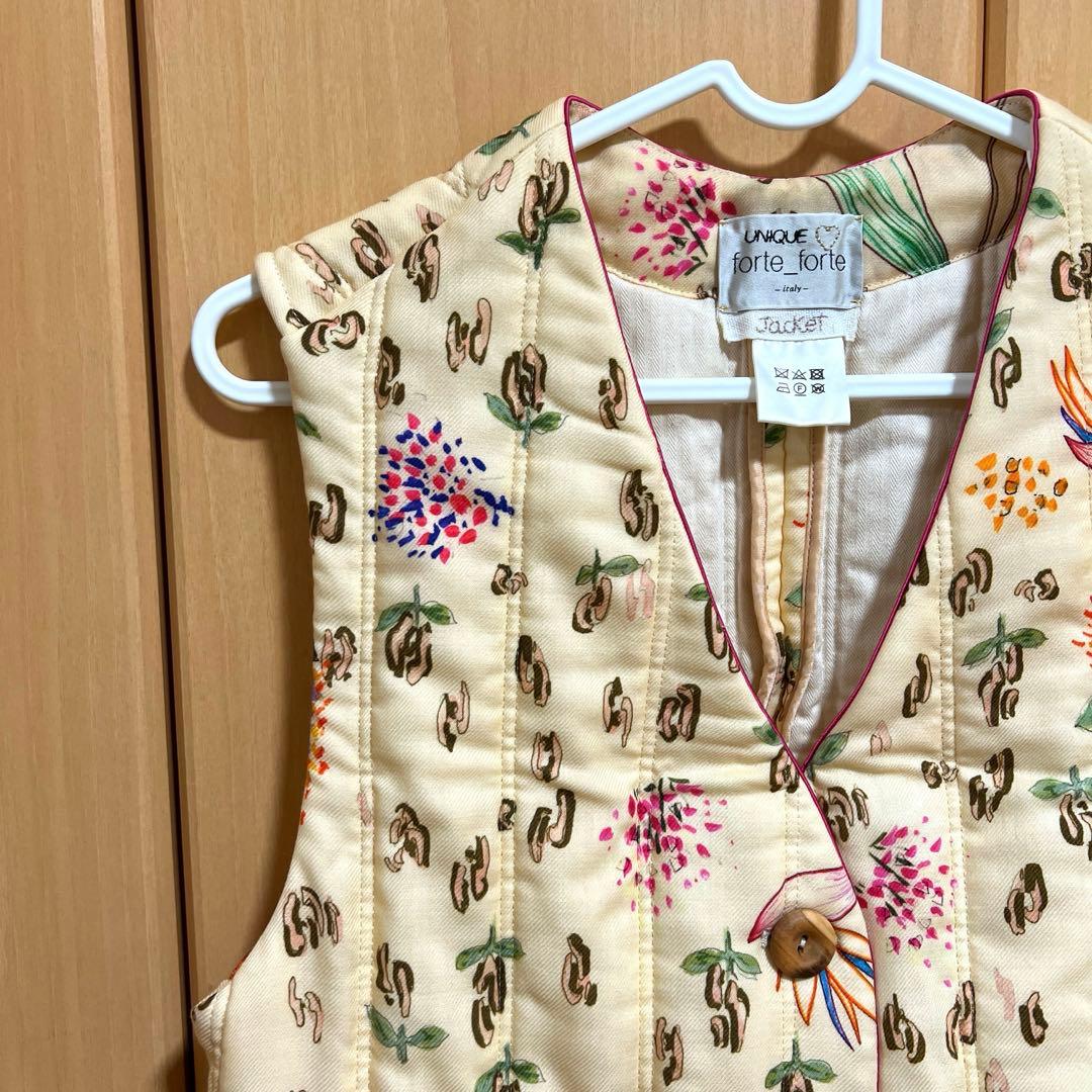 forte_forteロンハーマン別注中綿ベスト