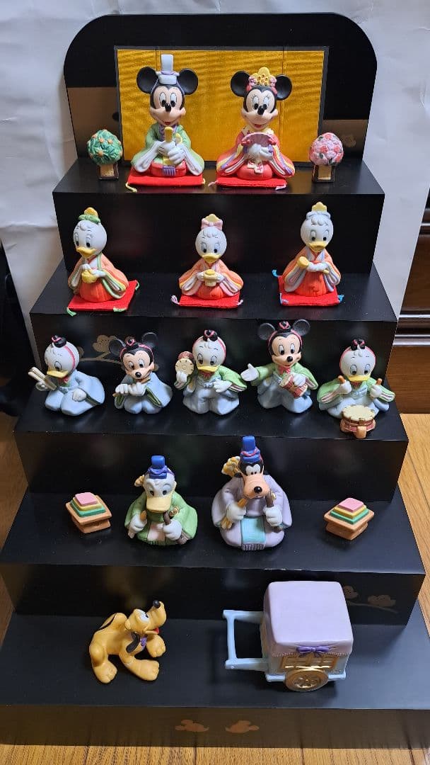 チップとデールもいます　ディズニー　雛人形　5段飾り　お雛様　ひな祭り