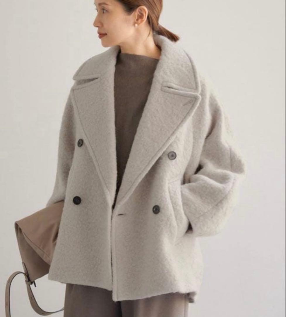 イエナ IENA ループインレイ ショートコート 36 2024AW