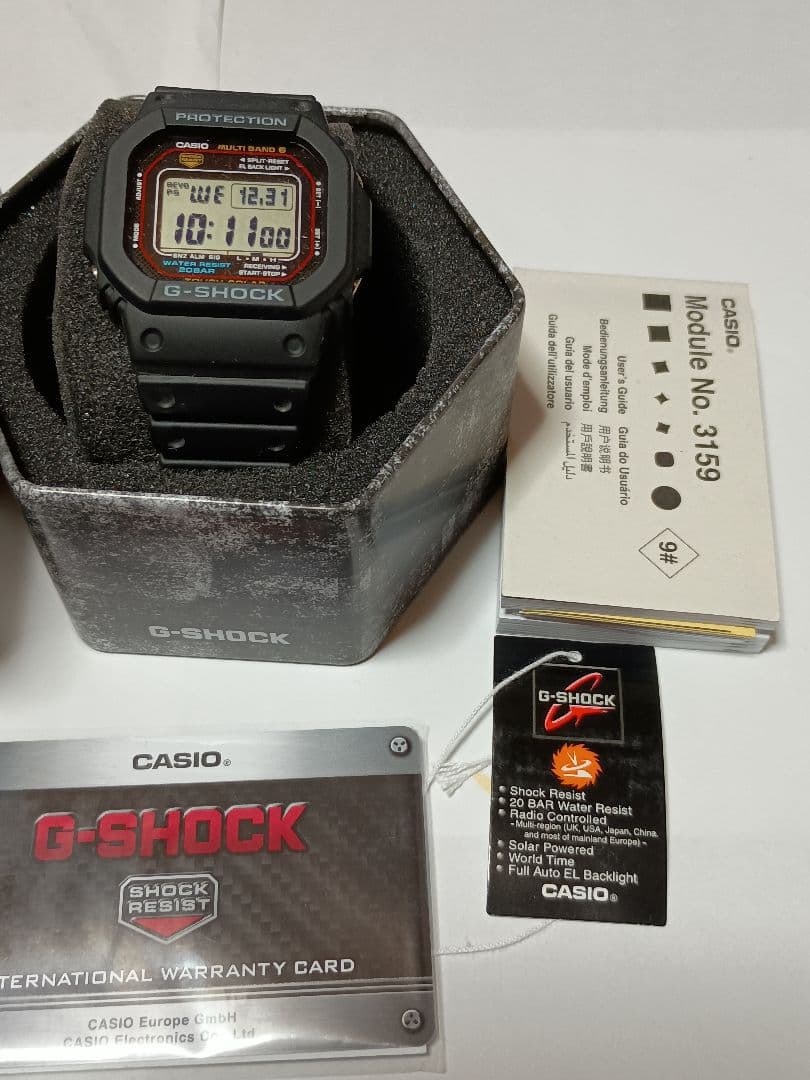 電波ソーラー GW-M5610U-1ER ブラック