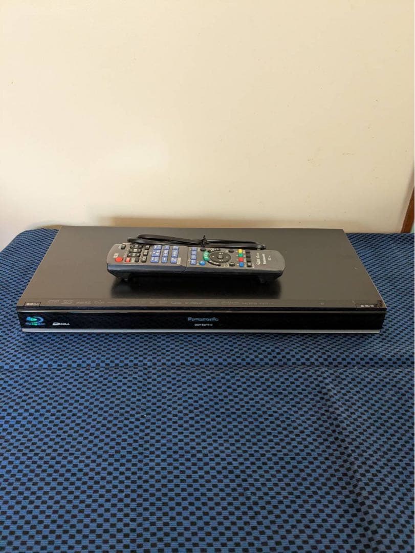 【ラスト値下げ】Panasonic ブルーレイレコーダー リモコン付き