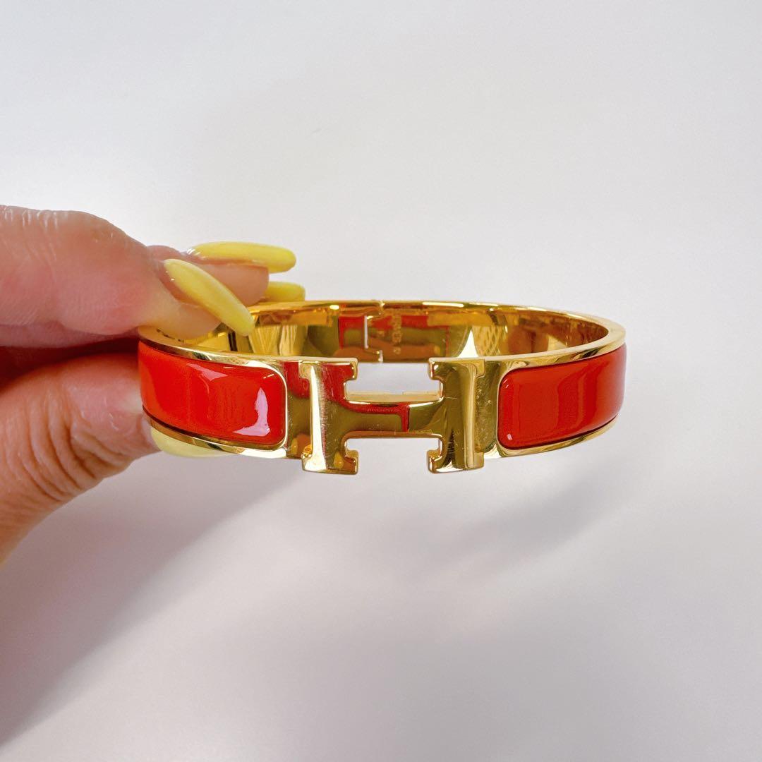 美品！！【HERMES】バングル クリッククラック ブレスレット