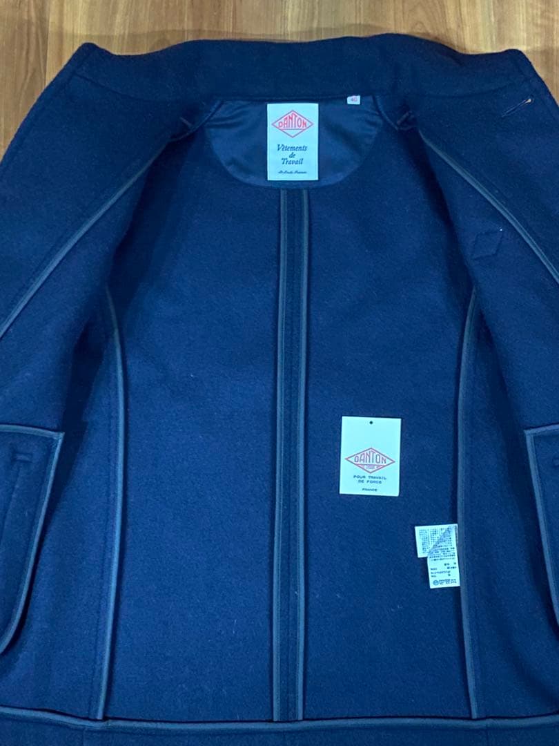 DANTON ダッフルコート ネイビー 40サイズ（メンズ）