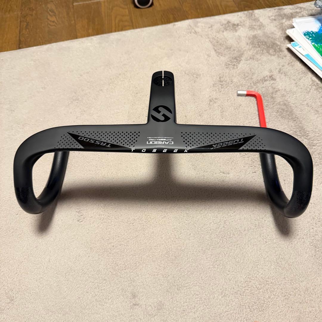 TOSEEK　一体型ハンドル　幅380mm　ステム長100mm 新品未使用