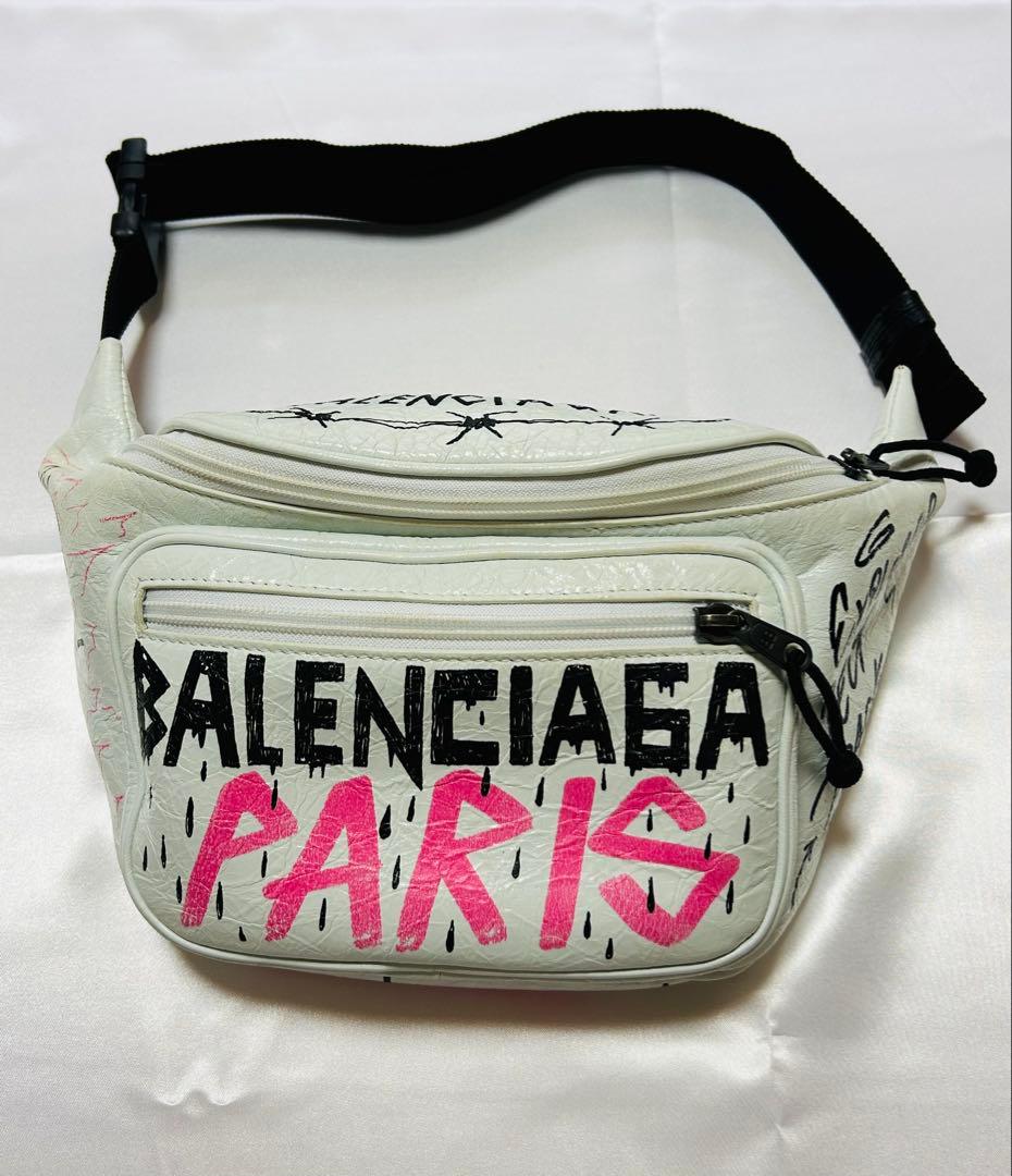 BALENCIAGA バレンシアガ グラフィティ エクスプローラー ボディバッグ