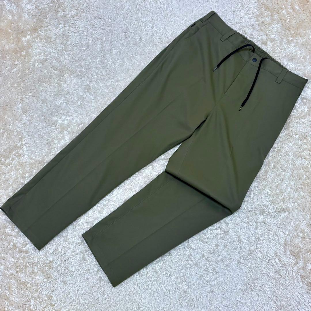 441 希少3L◎WWSセットアップBizスーツ オリーブ カーキ 大きいサイズ