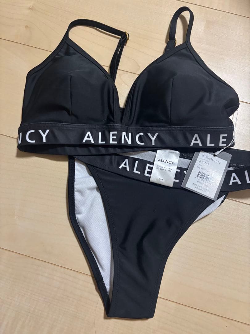 ALENCY ブラック セパレート水着 Fサイズ