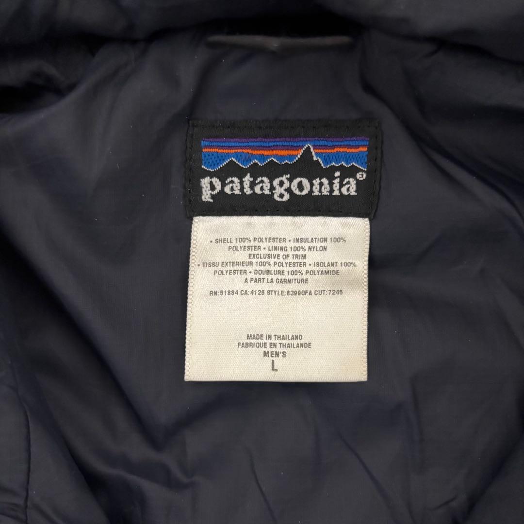【美品 完品】patagonia パフジャケット L フード有