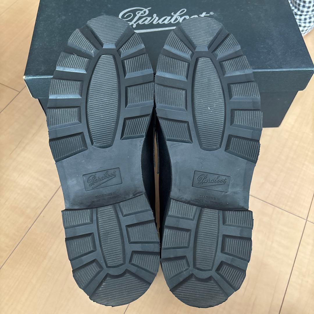 【極美品】パラブーツ　ランス　ブラック　6.5サイズ