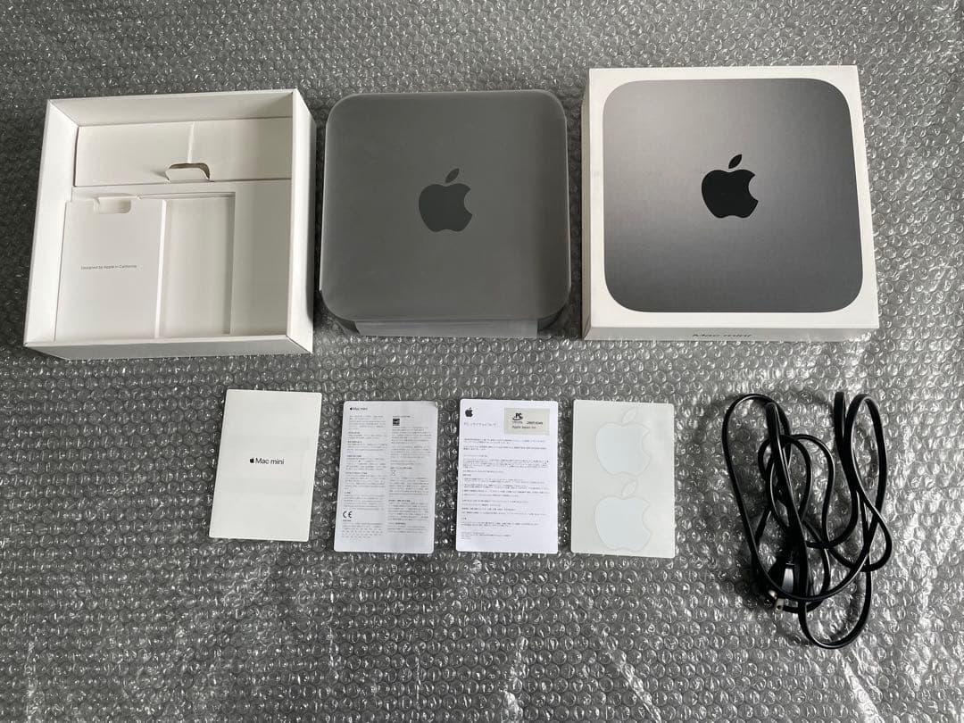 Macデスクトップ Macmini 2018 i3 ssd256gb 64GB OS mojave