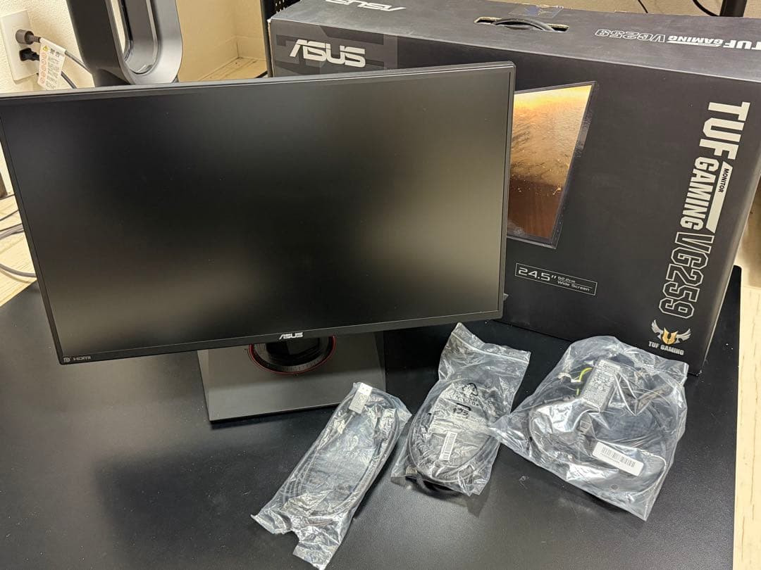 ゲーミングモニター 144Hz 24.5インチ ASUS VG259Q