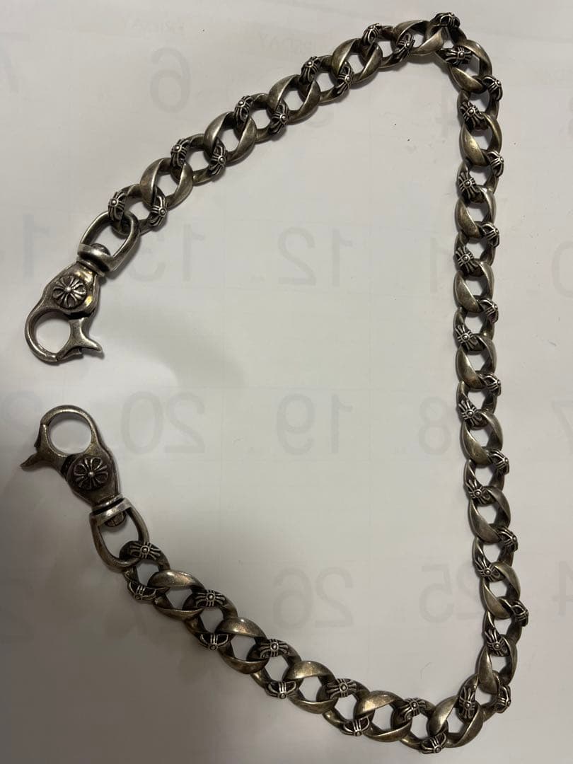 最後の値下げこれ以上下げません‼️クロムハーツtypeファンシーウォレットチェーン