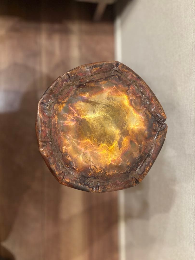 【値下げ 未使用品】イタリア製　傘立て　銅製アンブレラスタンド　STEFANI