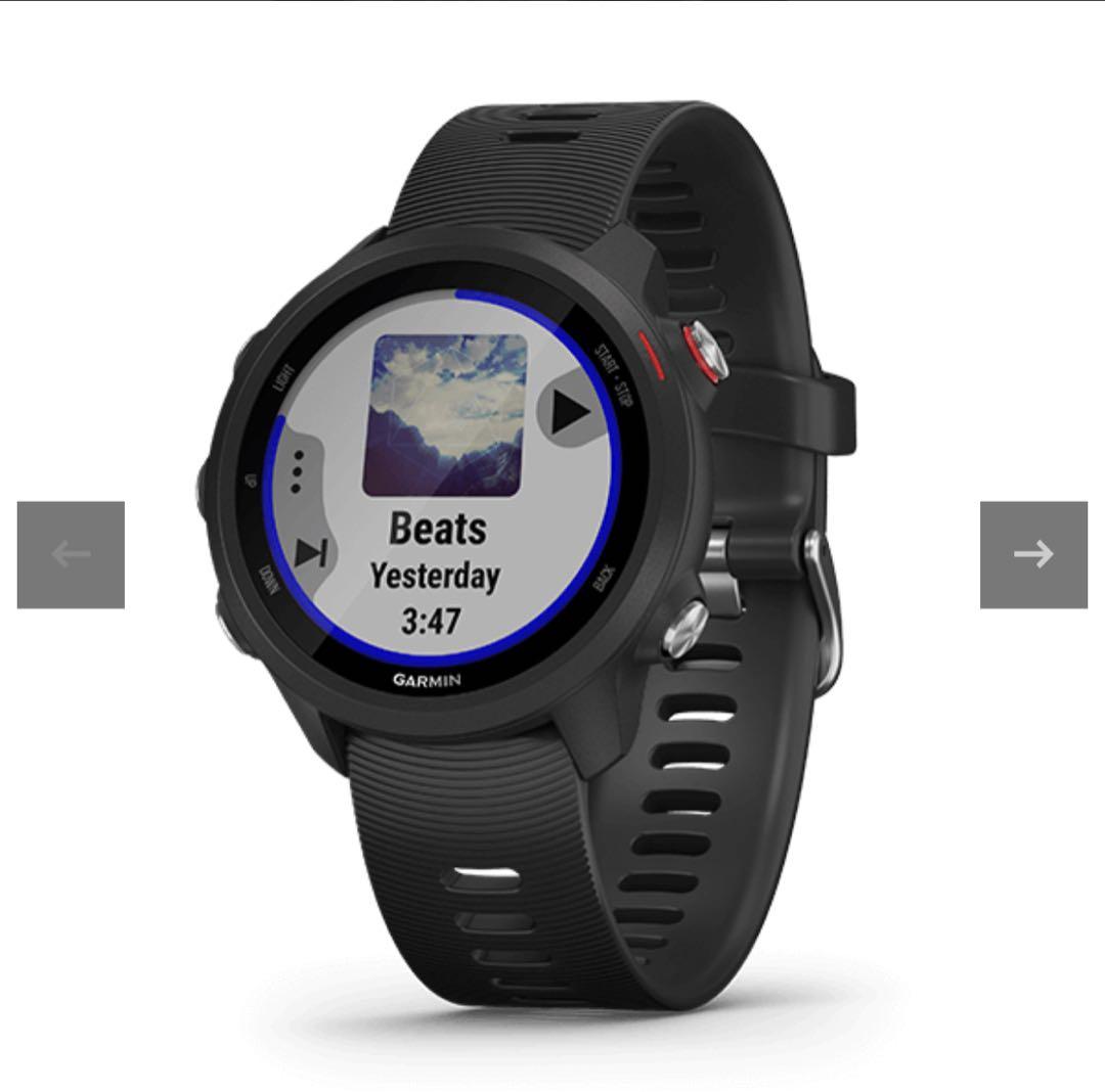 その他 GARMIN ForeAthlete 245 Music Black Red