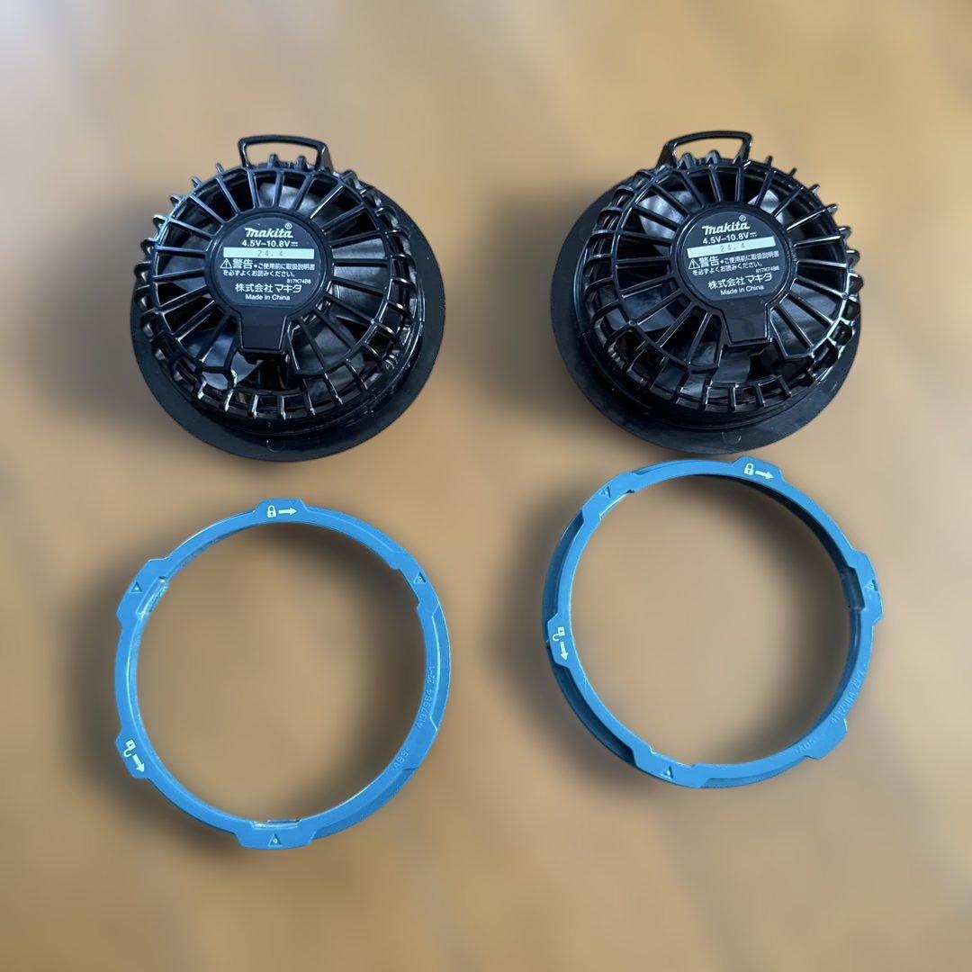 マキタ空調服・バッテリBL1055Ｂ 2個付き