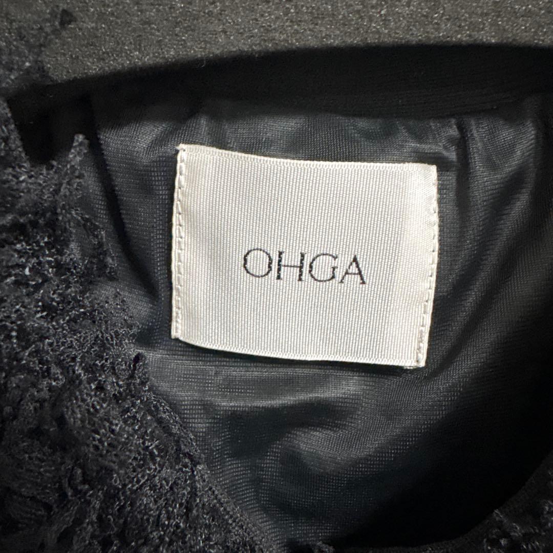 【美品】OHGA MOKE VEST ブラック