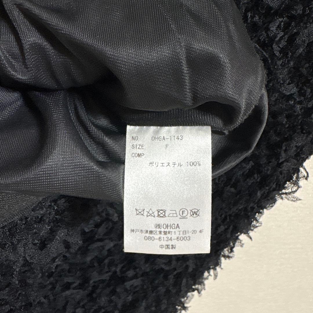 【美品】OHGA MOKE VEST ブラック