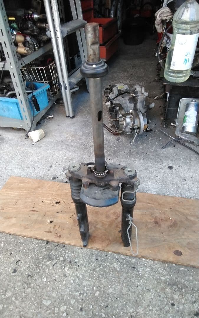 ジョグ　SA39J /ZR フロントフォーク&ステム　アクスルシャフト