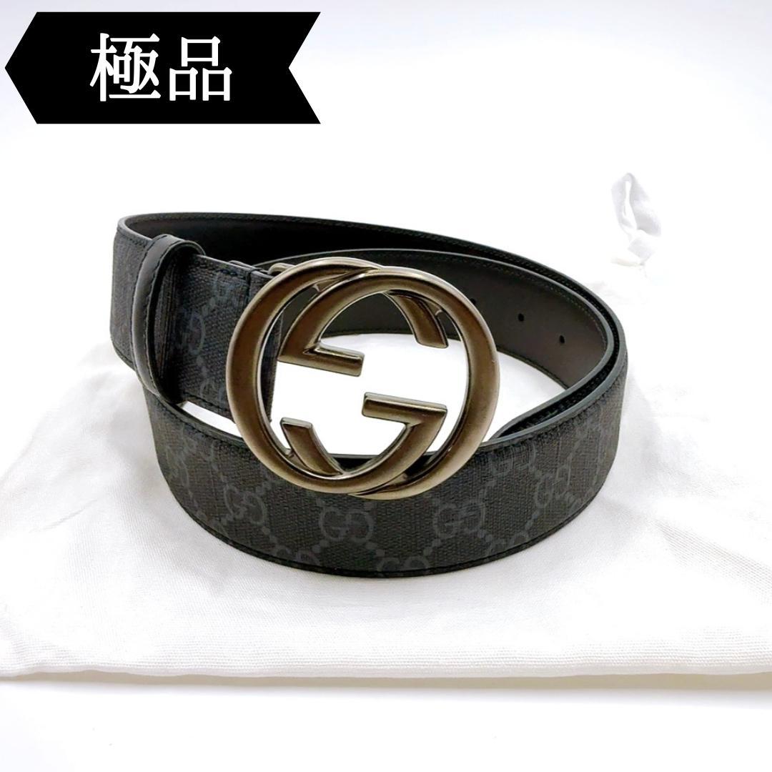 ◇グッチ◇GGスプリーム/ベルト/774153/PVC/ブランド