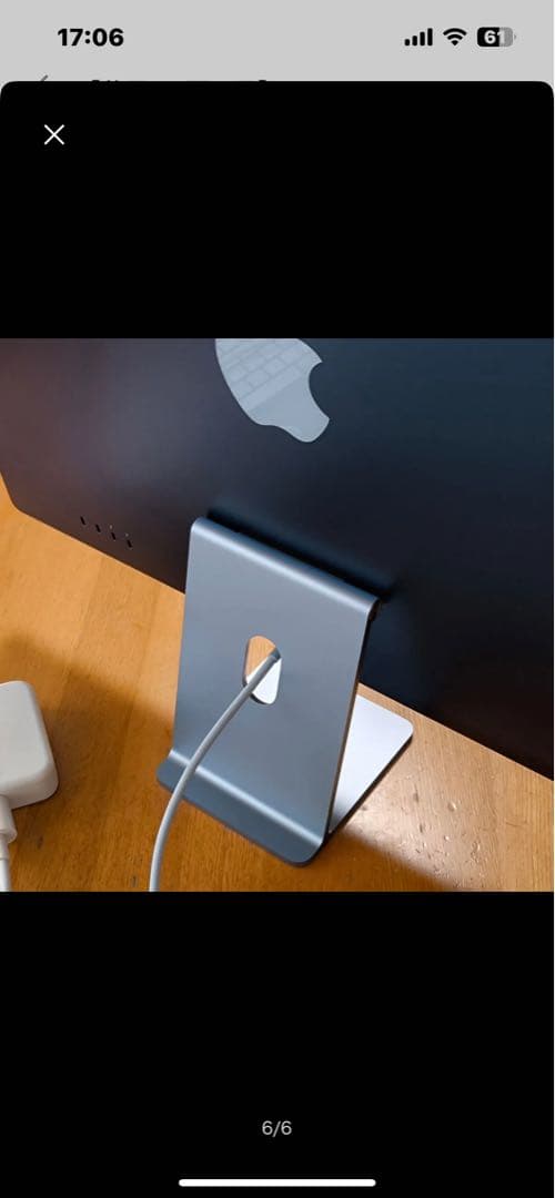 ゆめ(ジャンク品)Apple iMac 24インチ 8/256GB ブルー