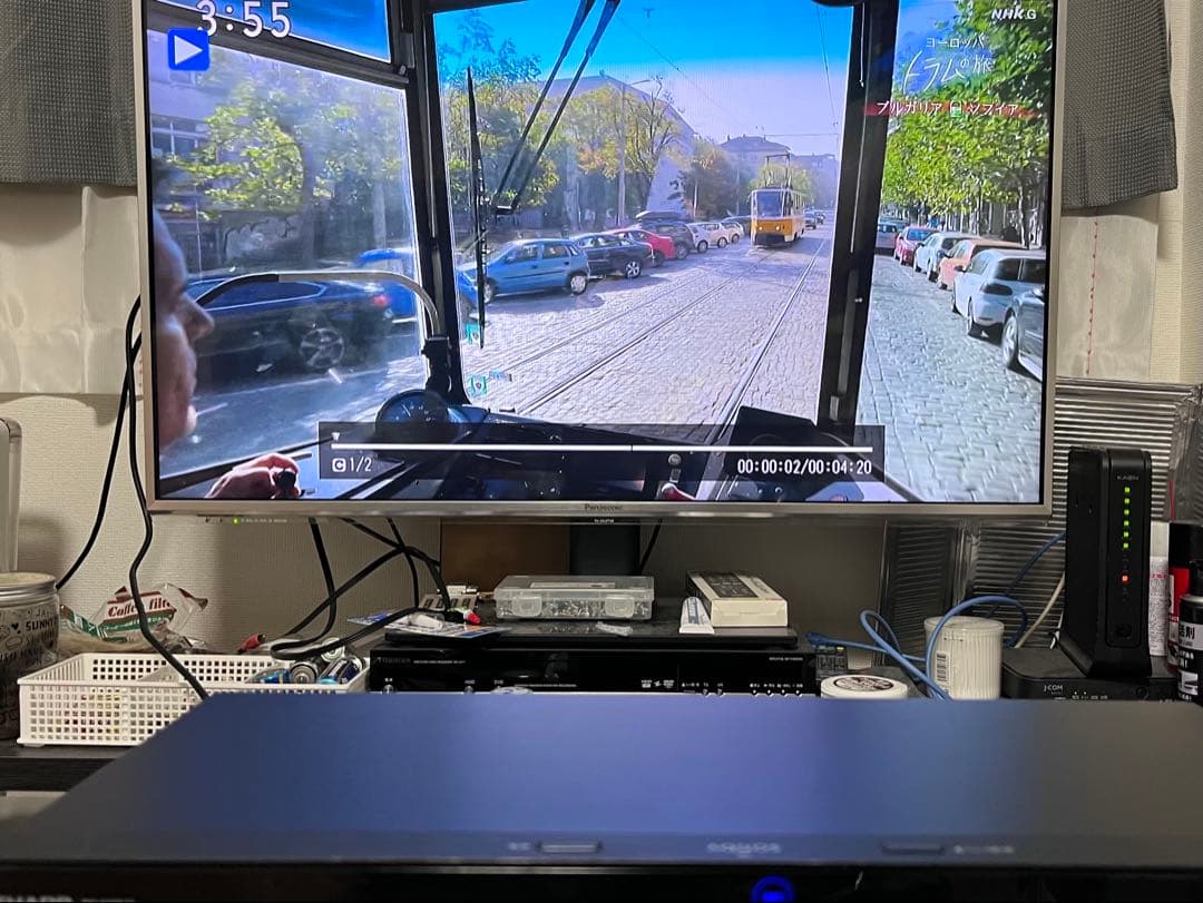 4K 2番組録画　シャープ　ブルーレイレコーダー　BD-NW510