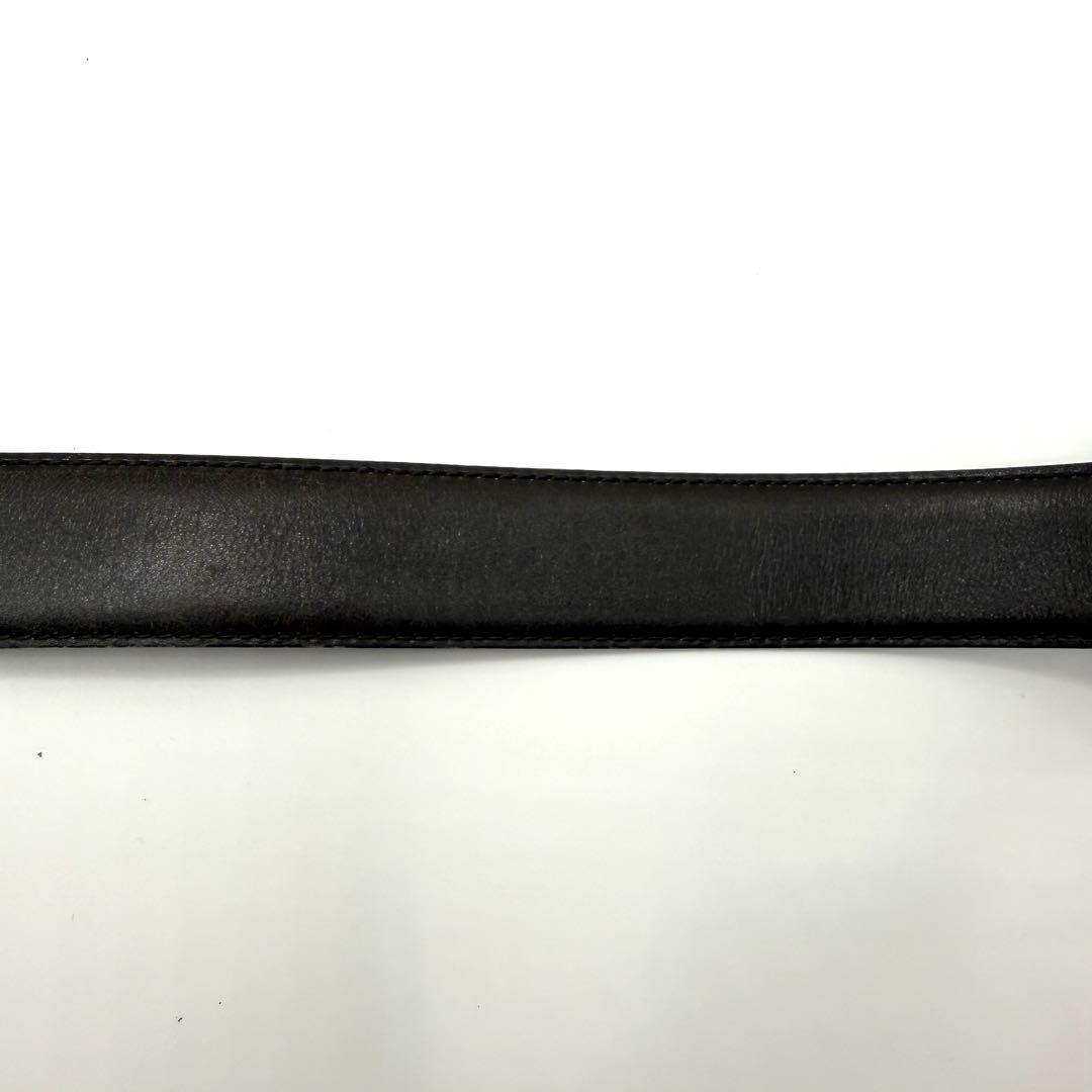 【美品】CELINE セリーヌ ベルト ゴールド金具 ブラウン