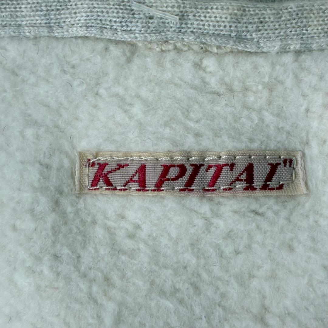 KAPITALキャピタル　スウェット　パーカー　ファー
