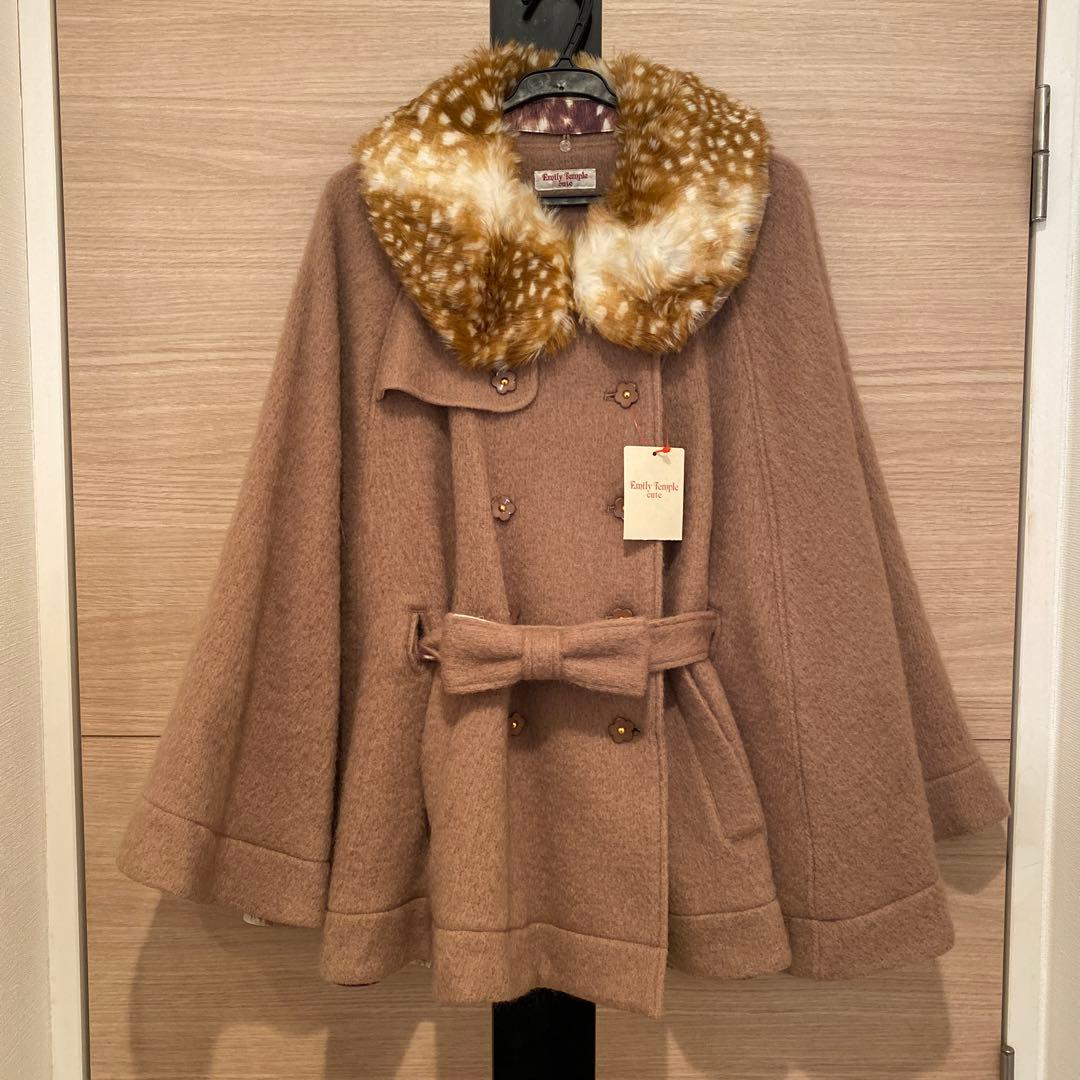 Emily Temple cute / バンビForestモヘアケープ コート