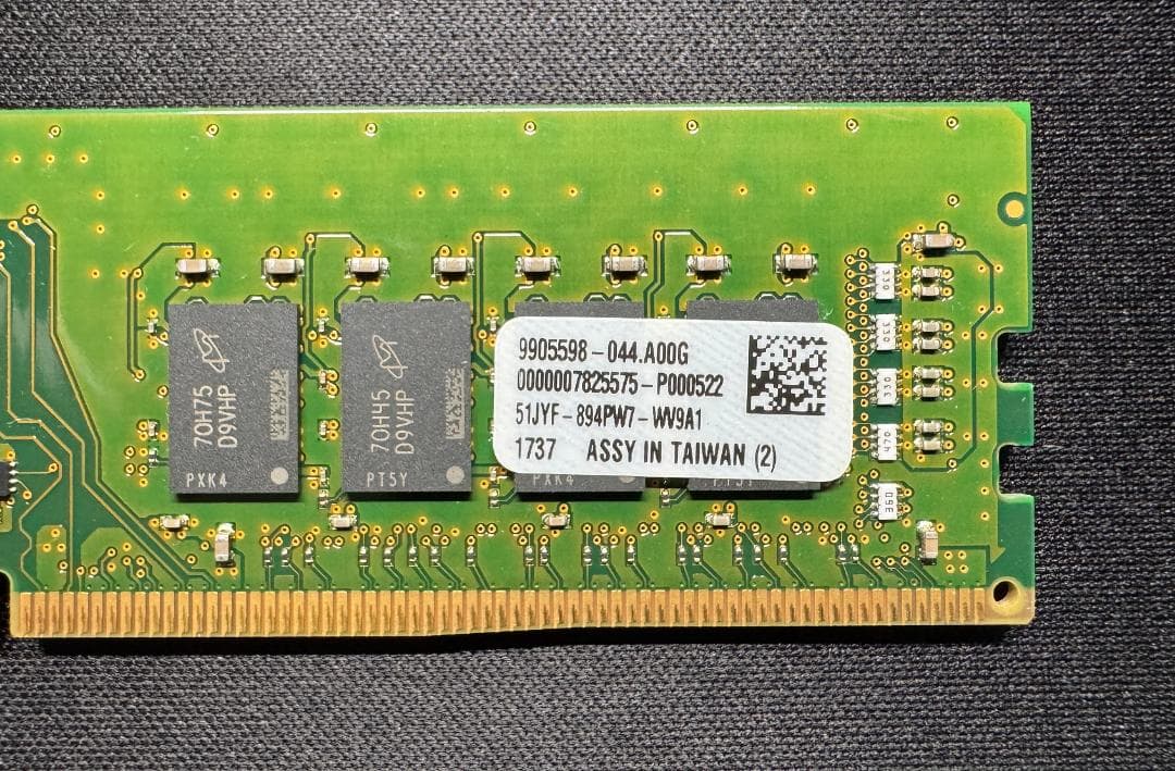 n*p様 KINGSTON DDR4-2400 16GB×2（32GB）