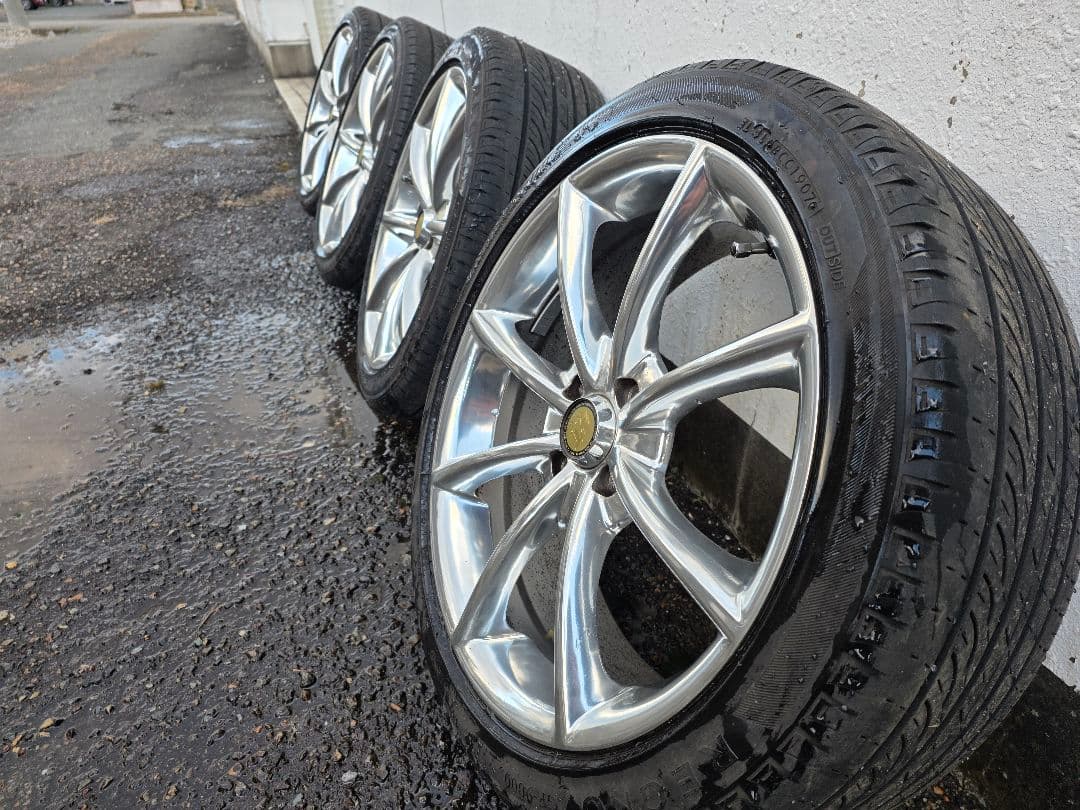 17インチ ホイールセット 205/45r17 4h pcd100