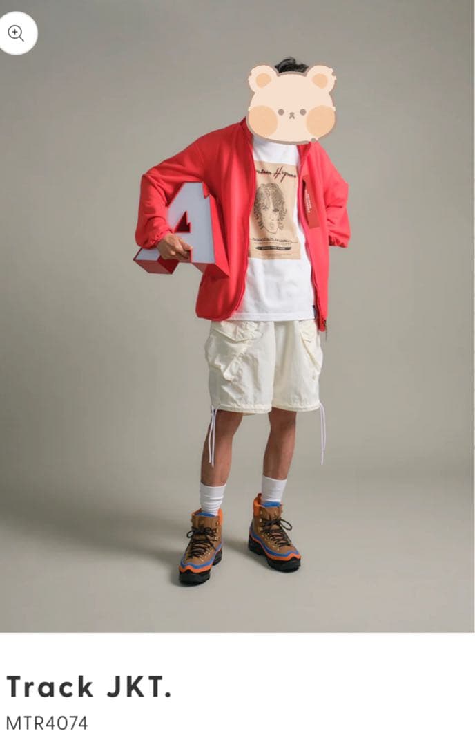 マウンテンリサーチTrack JKT.(ジップアップパーカー) 日本製