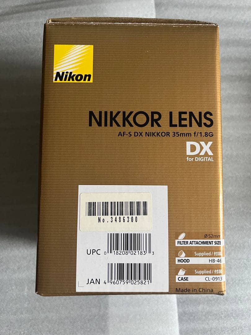 H*@様 NIKKOR LENS AF-S DX NIKKOR 35mm f/1