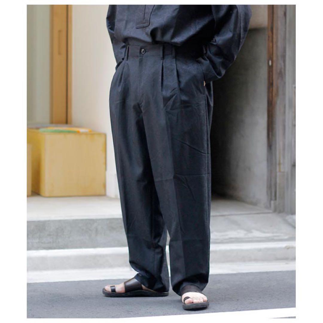 ノノット NONNOTTE フラワー ジャガード トラウザー