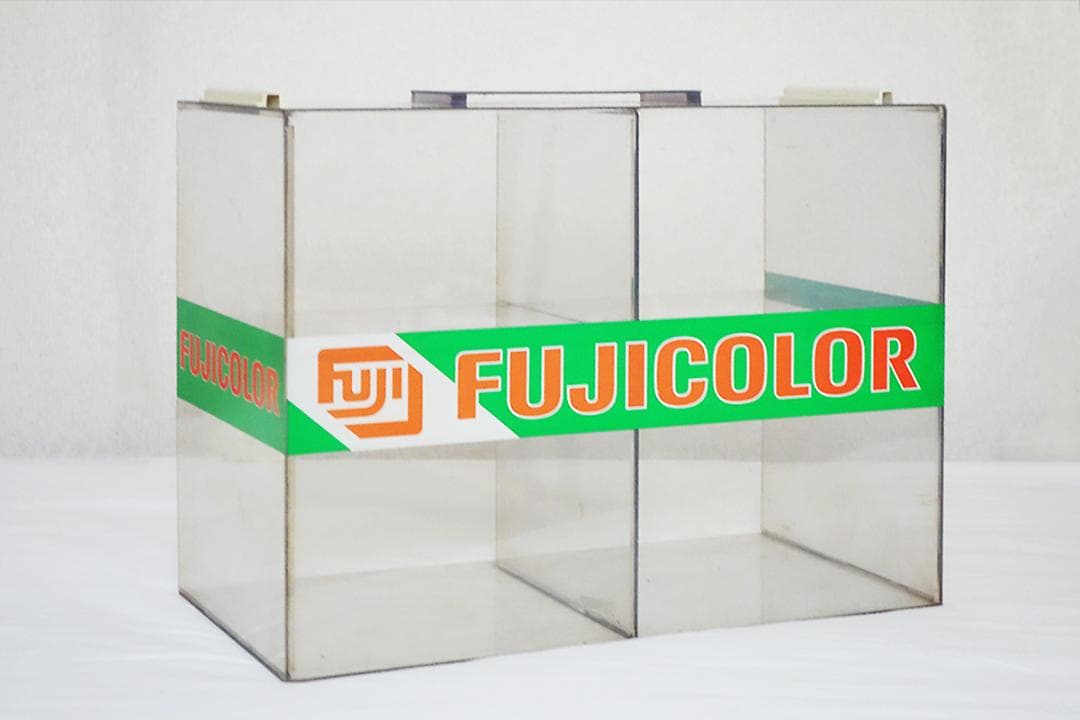 FUJICOLOR フジカラー 店舗用 陳列什器 　Q989