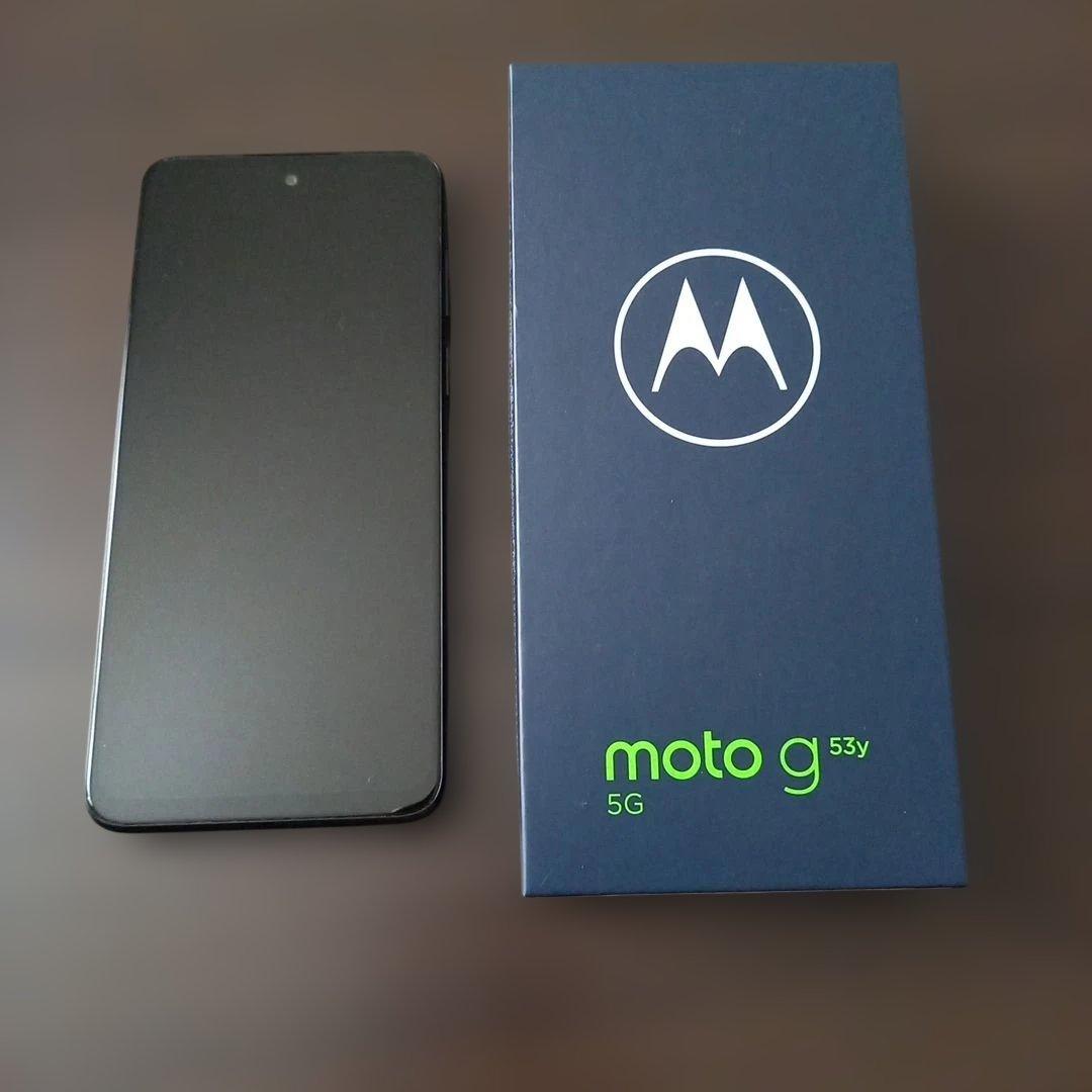 moto g 53y 5G ブラック