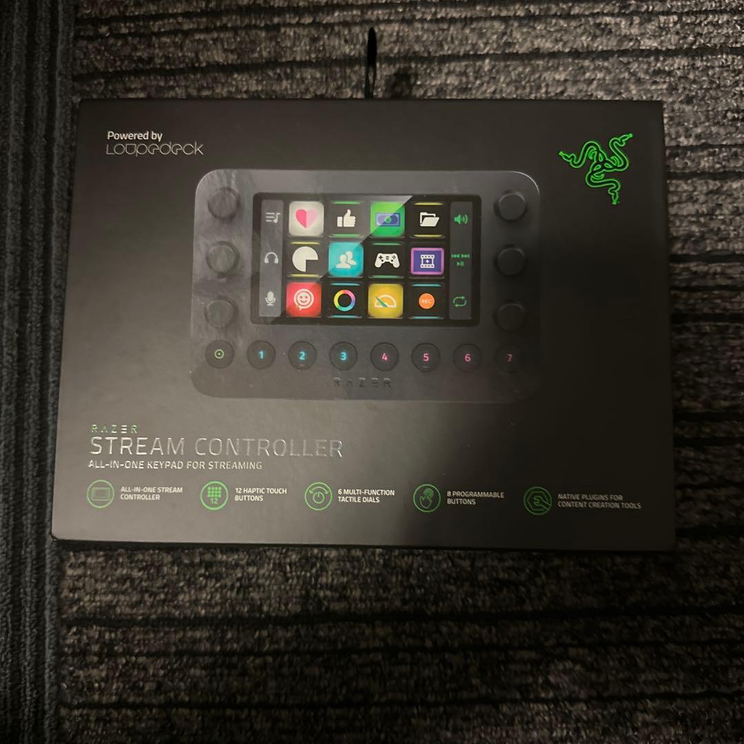 新品 未開封 razer Stream Controller