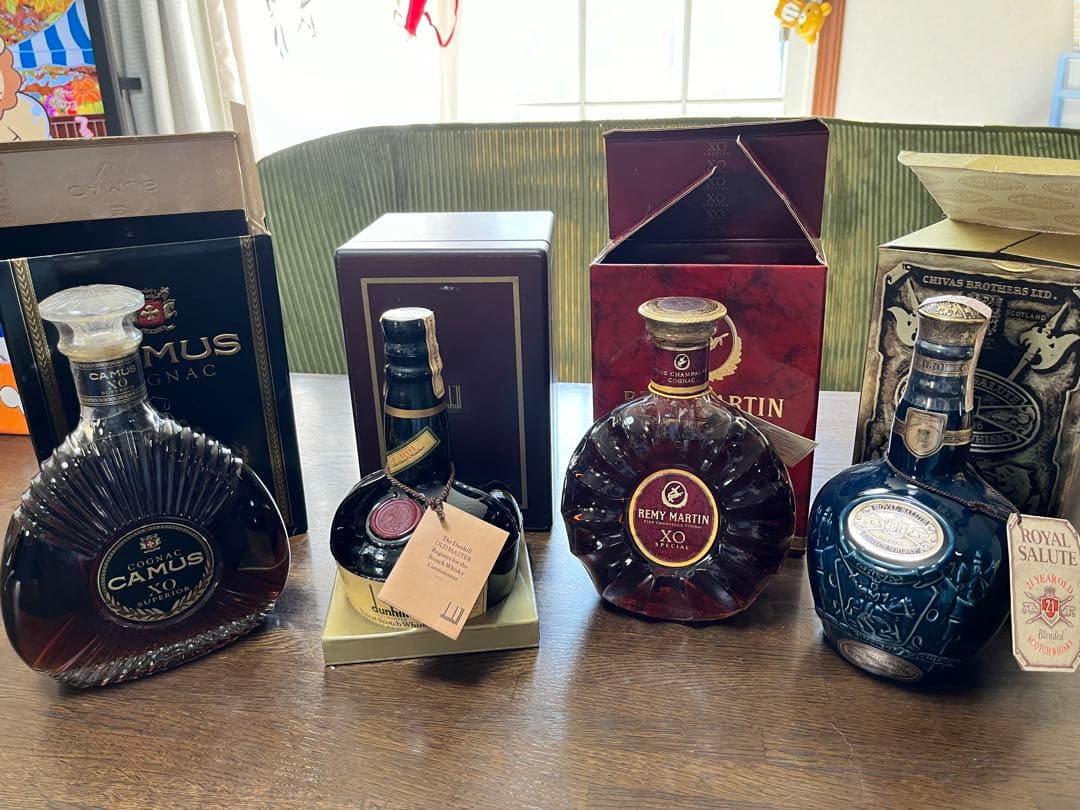 大幅値下げ！　古酒　ブランデー コレクション 4本セット